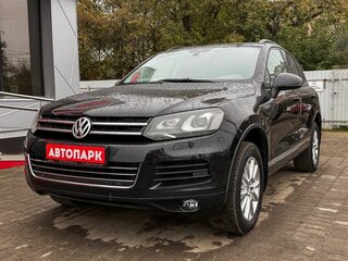 2011 Volkswagen Touareg II, чёрный, 1599000 рублей, вид 4