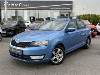 2014 Skoda Rapid I, голубой, 874000 рублей, вид 1