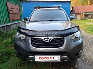 2012 Hyundai Santa Fe II Рестайлинг, серый, 1500000 рублей, вид 4