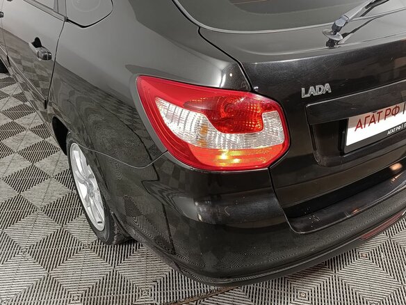 2015 Lada (ВАЗ) Granta I, чёрный, 540000 рублей - вид 18