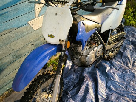 2015 Suzuki DR-Z 125, синий, 180000 рублей, вид 4