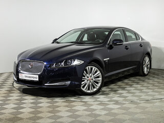 2015 Jaguar XF I Рестайлинг, синий, 1899900 рублей, вид 1
