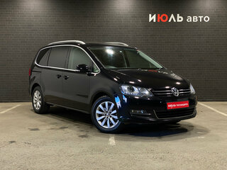 2011 Volkswagen Sharan II, чёрный, 1435000 рублей, вид 3