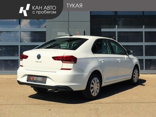 2021 Volkswagen Polo VI, белый, 1448000 рублей, вид 3