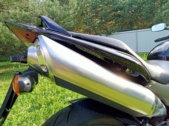 2004 Honda CB 600F Hornet, чёрный, 420000 рублей - вид 7