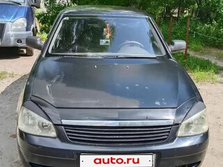 2008 Lada (ВАЗ) Priora I, чёрный, 210000 рублей, вид 2