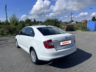 2017 Skoda Rapid I Рестайлинг, белый, 1150000 рублей, вид 3