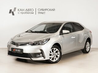 2018 Toyota Corolla XI (E160, E170, E180) Рестайлинг 1, серебристый, 1643200 рублей, вид 1