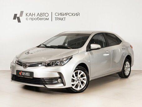2018 Toyota Corolla XI (E160, E170, E180) Рестайлинг 1, серебристый, 1643200 рублей, вид 1
