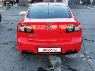 2008 Mazda 3 I (BK) Рестайлинг, красный, 470000 рублей, вид 4