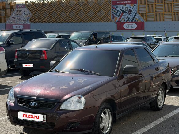 2013 Lada (ВАЗ) Priora I Рестайлинг, пурпурный, 395000 рублей