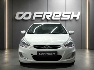 2014 Hyundai Solaris I, белый, 850000 рублей, вид 3