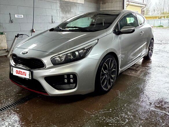 2015 Kia Ceed GT I Рестайлинг, серебристый, 1250000 рублей
