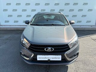 2021 Lada (ВАЗ) Vesta SW I, серый, 820000 рублей, вид 2