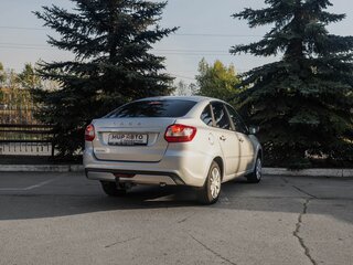 2022 Lada (ВАЗ) Granta Euro-2 I Рестайлинг, серебристый, 690000 рублей, вид 4
