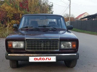 2007 Lada (ВАЗ) 2107, пурпурный, 170000 рублей, вид 1