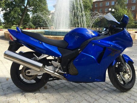 1999 Honda CBR 1100 XX, синий, 500000 рублей, вид 3