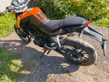 2012 KTM 200 Duke, оранжевый, 209000 рублей, вид 5