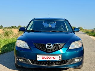2006 Mazda 3 I (BK) Рестайлинг, синий, 430000 рублей, вид 2