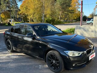 2016 BMW 3 серии 320d xDrive VI (F3x) Рестайлинг, чёрный, 1900000 рублей, вид 4