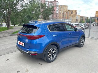 2018 Kia Sportage IV Рестайлинг, синий, 2050000 рублей, вид 4
