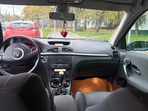 2006 Renault Laguna II Рестайлинг, чёрный, 540000 рублей - вид 6
