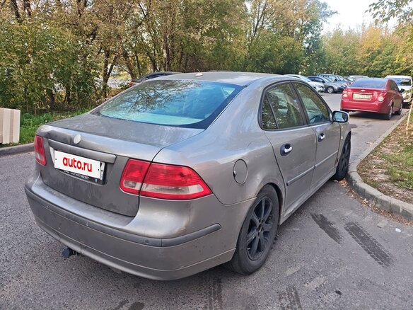 2003 Saab 9-3 II, серый, 185000 рублей - вид 4
