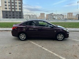 2012 Hyundai Solaris I, фиолетовый, 720000 рублей, вид 4