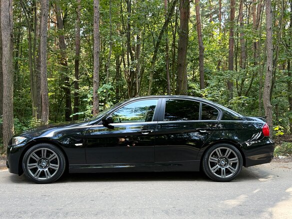 2009 BMW 3 серии 320i V (E90/E91/E92/E93) Рестайлинг, чёрный - вид 9