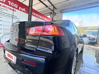 2007 Mitsubishi Lancer X, чёрный, 615000 рублей, вид 2