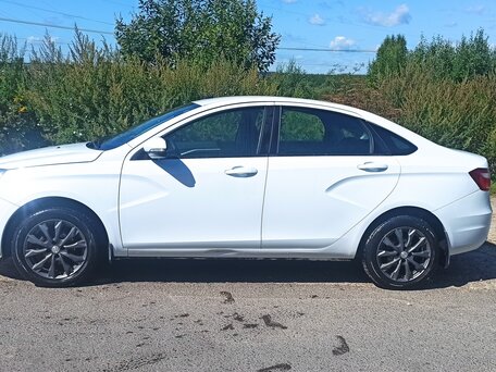 2018 Lada (ВАЗ) Vesta I, белый, 680000 рублей, вид 4