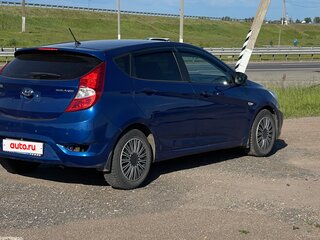 2011 Hyundai Solaris I, синий, 540000 рублей, вид 4