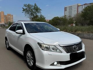 2012 Toyota Camry US Market VII (XV50), белый, 1450000 рублей, вид 1