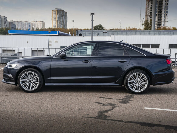 2016 Audi A6 IV (C7) Рестайлинг, синий, 2397000 рублей - вид 7