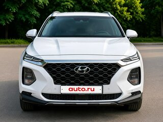 2019 Hyundai Santa Fe IV, белый, 3650000 рублей, вид 3