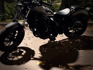 2017 Honda CMX 500 Rebel, серый, 530000 рублей, вид 4