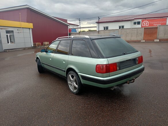 1992 Audi 100 IV (C4), зелёный, 299000 рублей - вид 3