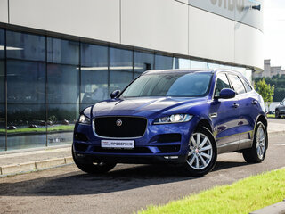 2018 Jaguar F-Pace I, синий, 2627777 рублей, вид 1