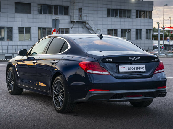 2018 Genesis G70 I, синий - вид 6