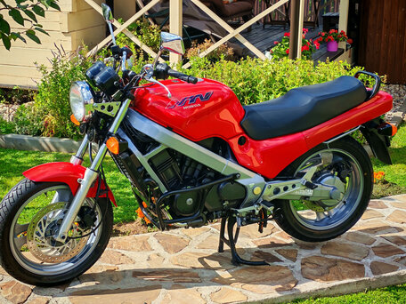 1996 Honda NTV 650, красный, 360000 рублей, вид 3