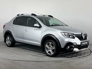 2021 Renault Logan Stepway II Рестайлинг, серый, 1410000 рублей, вид 3