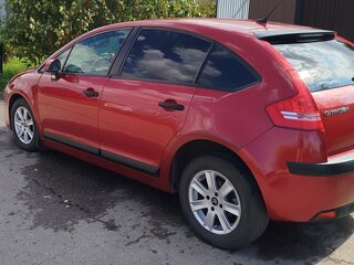 2009 Citroen C4 I Рестайлинг, красный, 360000 рублей, вид 4