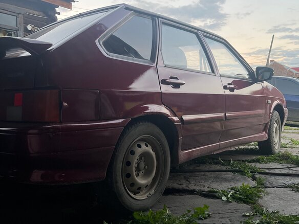 2005 Lada (ВАЗ) 2114, красный, 240000 рублей - вид 3