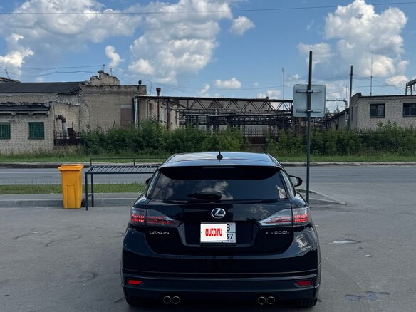 2011 Lexus CT 200h I, чёрный, 1490000 рублей - вид 5