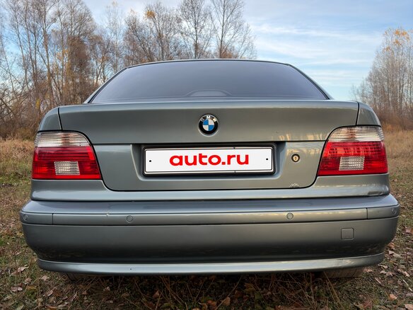 2001 BMW 5 серии 525i IV (E39) Рестайлинг, зелёный, 850000 рублей - вид 9