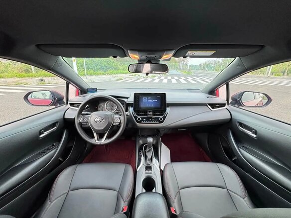 2022 Toyota Levin XII (E210), красный, 1700000 рублей - вид 7