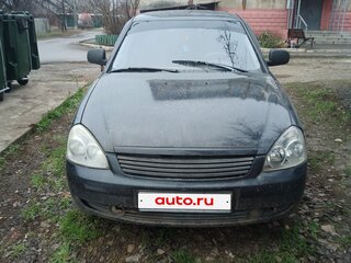 2011 Lada (ВАЗ) Priora I, чёрный, 310000 рублей, вид 1
