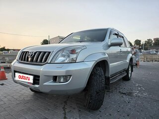 2008 Toyota Land Cruiser Prado 5-speed 120 Series Рестайлинг, серебристый, 2500000 рублей, вид 1