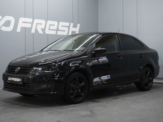 2018 Volkswagen Polo V Рестайлинг, чёрный, 1310000 рублей, вид 1
