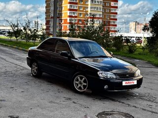 2009 Kia Spectra I Рестайлинг 2, чёрный, 399000 рублей, вид 4